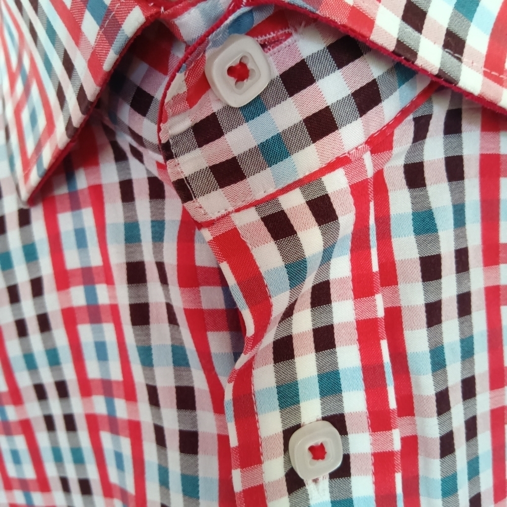 CLEARANCE SALE!! Red and Blue  Sz S Mens - Picture 5 of 6